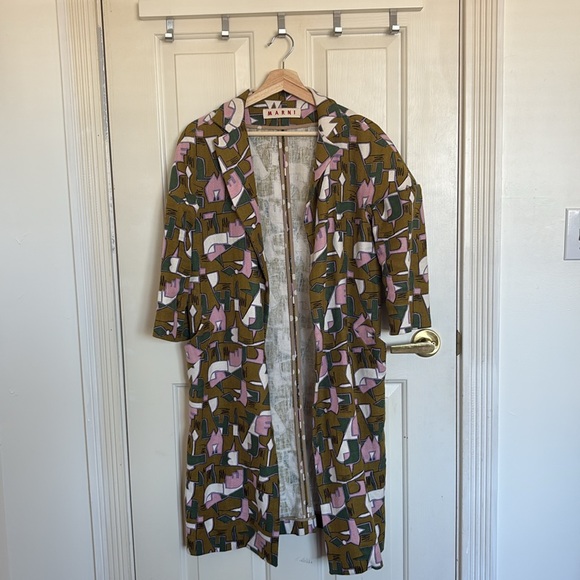 Marni Linen blend long coat! - Picture 5 of 6